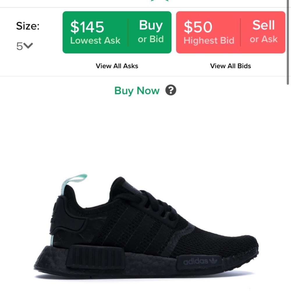 Adidas NMD mint glow